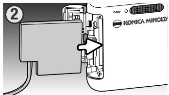 MINOLTA DIMAGE X1 - Adaptateur secteur (VENDU séparément) - 2