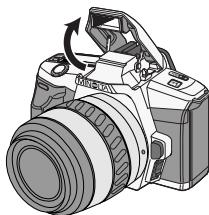 MINOLTA DYNAX 3L - Réglage du mode flash détaché sans cordon - 6