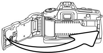 MINOLTA MAXXUM 50 - CHARGEMENT DU FILM - 5