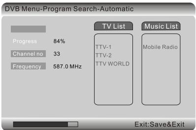 SCOTT DPX 7040 HTV - a) Recherche automatique (« Rech. auto ») - 2