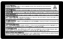 SCOTT DPX 940 CS - NE REGARDEZ PAS DIRECTEMENT LE FAISCEAU LASER - 1