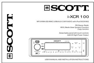 SCOTT IXCR 100 - ACCESSOIRES - 13