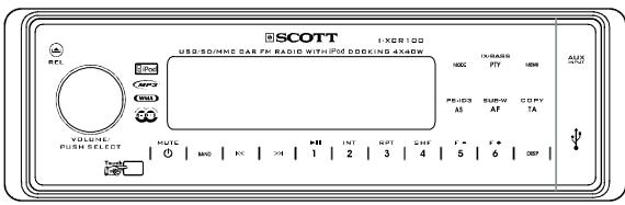 SCOTT IXCR 100 - ACCESSOIRES - 12