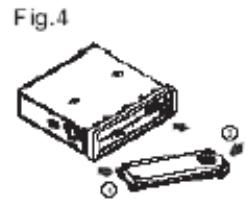 SCOTT IXCR 100 - RETRAIT DE LA FACADE AMOVIBLE - 4