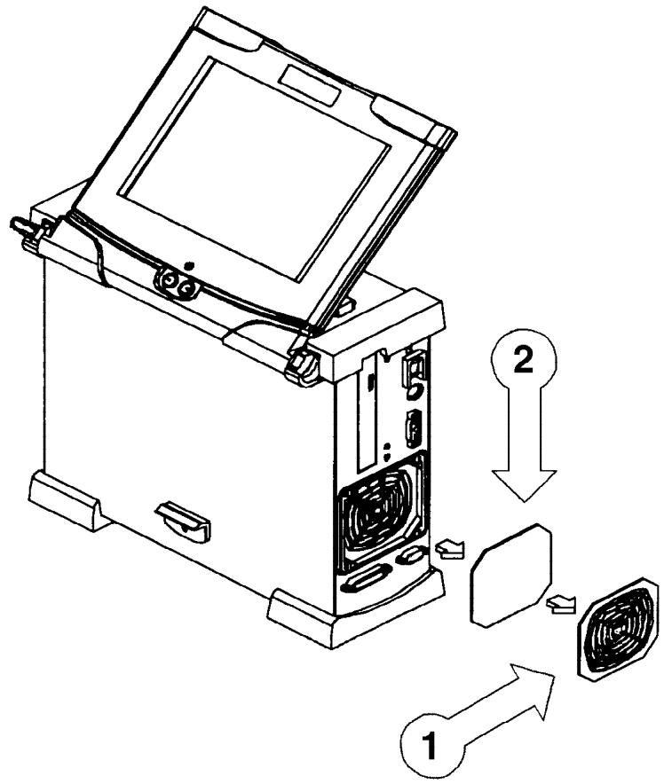 LAND ROVER TESTBOOK - Filtre de ventilateur de testbook (TESTBOOK 2) - 1