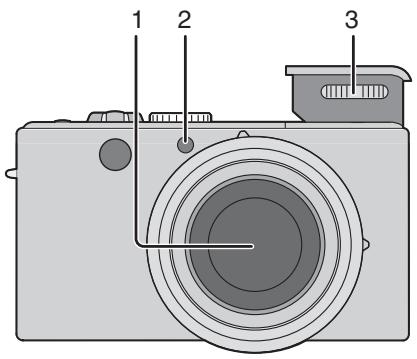 LEICA D-LUX 3 - Noms des composants - 1