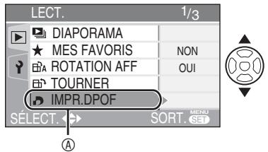 LEICA D-LUX 3 - Appuyez sur / pour sélectionner l'élément du menu. - 1