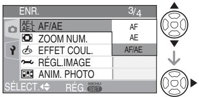 LEICA D-LUX 3 - Verrouillage de mise au point/exposition automatique (AF: mise au point automatique/ae: exposition automatique) - 1
