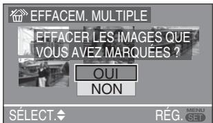 LEICA D-LUX 3 - Appuyez sur ▲ pour sélectionner [OUI], puis appuyez sur [menu/set] pour procéder au réglage. - 1