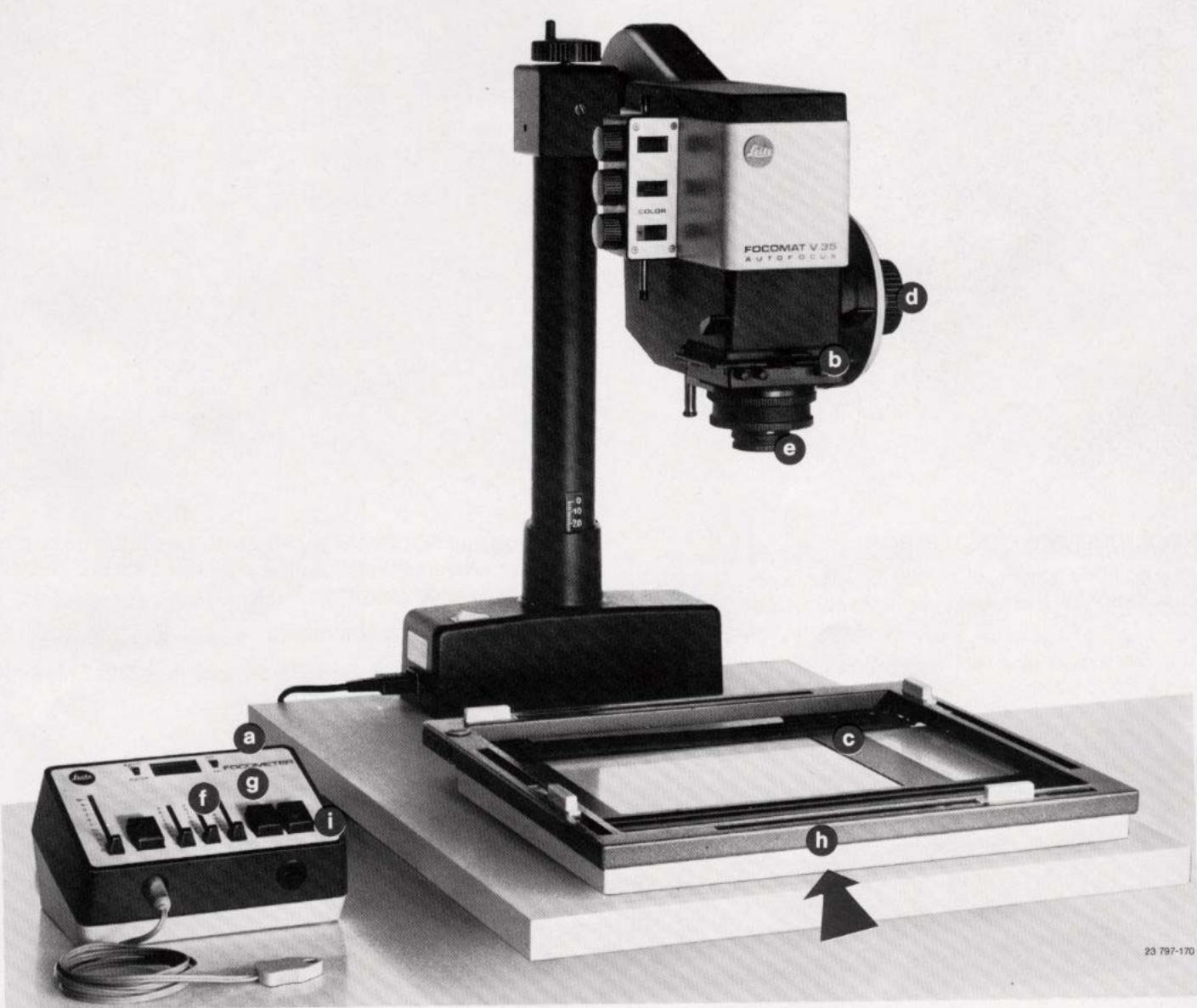LEICA FOCOMAT V35 AUTOFOCUS - Processus d'agrandissement - 1