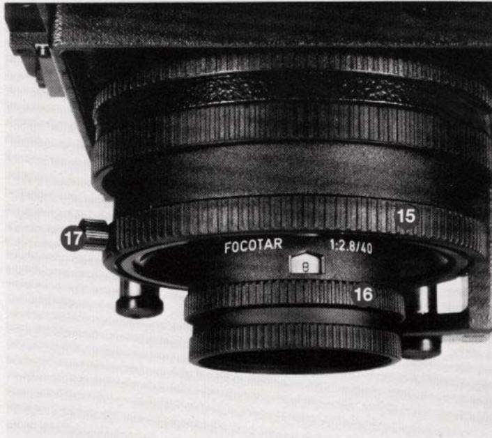 LEICA FOCOMAT V35 AUTOFOCUS - Échelle de diaphragme de l'objectif - 1