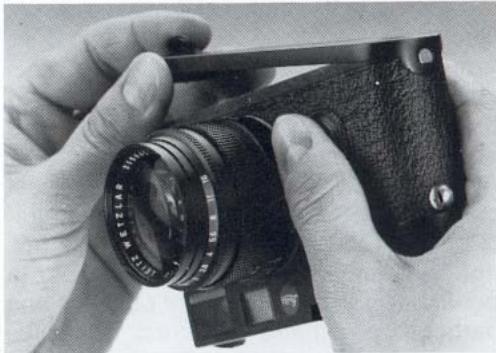 LEICA M6 - Chargement de l'appareil - 2