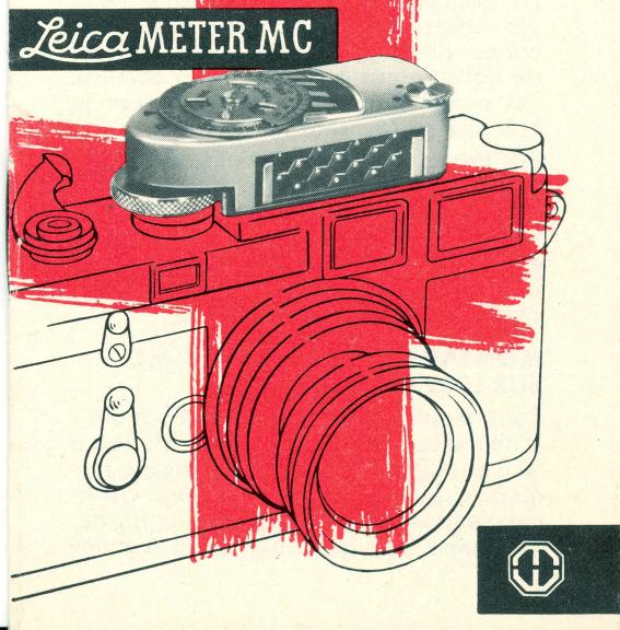LEICA METER MC - NOTICE d'utilisation - 1