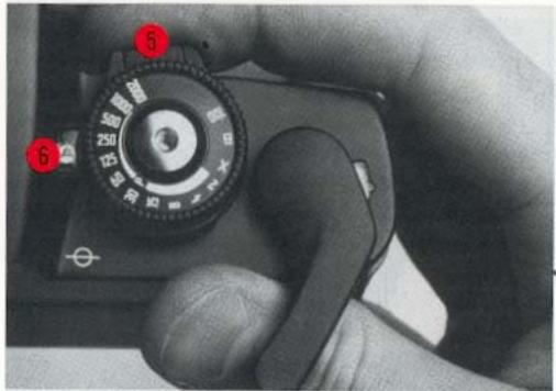 LEICA R5 - Bague de réglage du temps de pose - 1
