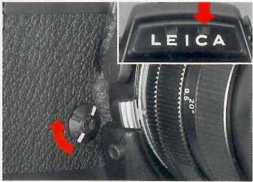 LEICA R7 - Affichage du contrôle du flash - 1