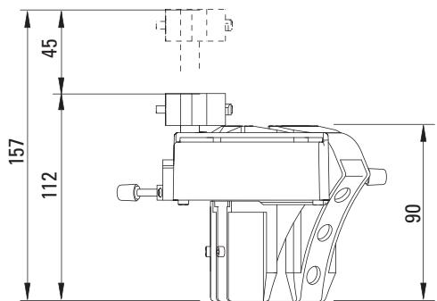LEICA LED5000 RL - Leica LED5000 MCI : dimensions - 3
