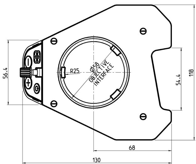 LEICA LED5000 RL - Leica LED3000 RL : dimensions - 2