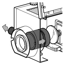 LEICA MZ10F - Changer le collecteur et le filtre anticalorifique - 2