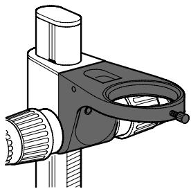 LEICA MZ10F - Commande de mise au point → base de statif - 2