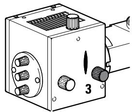 LEICA MZ10F - Lors de l'ajustement, ne pas projeter longtemps l'image réfléchie de l'arc électrique sur les électrodes. Risque d'explosion dû à la surchauffe! - 1