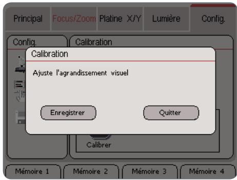LEICA SMARTTOUCH - Calibration du zoom - 3