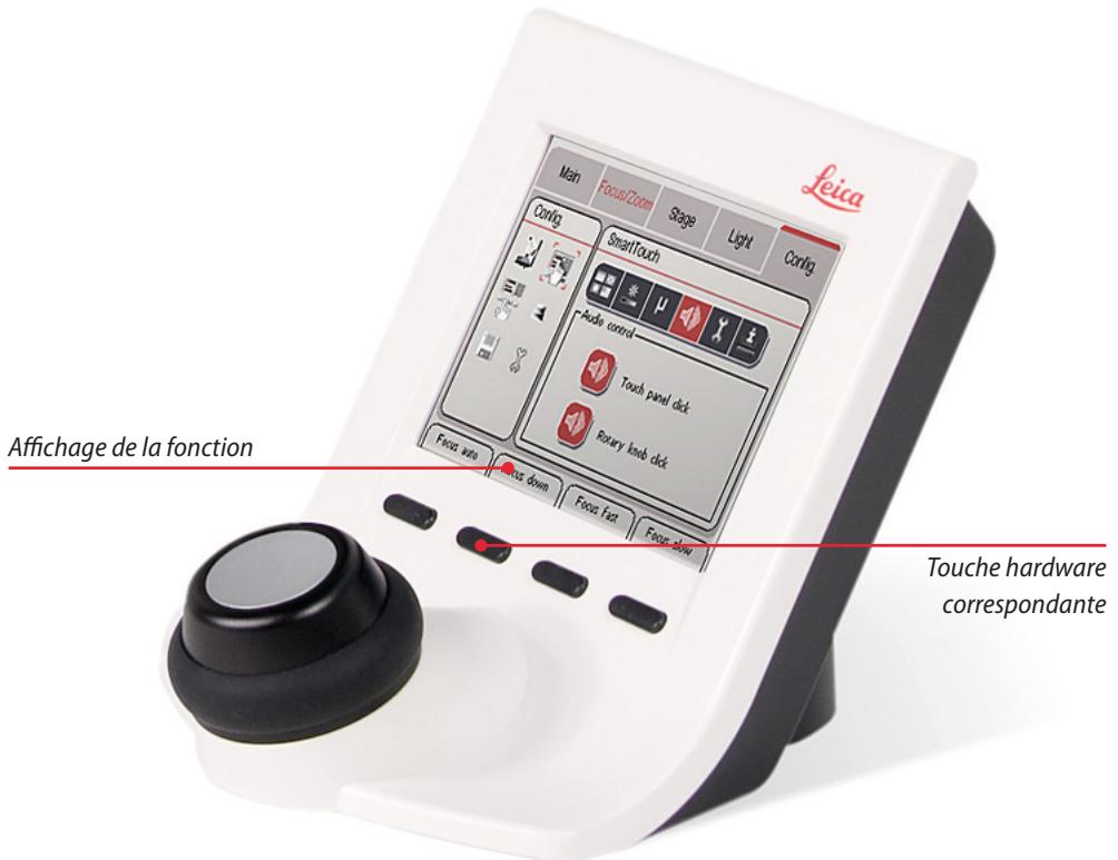 LEICA SMARTTOUCH - Information concernant les touches mémoires - 1