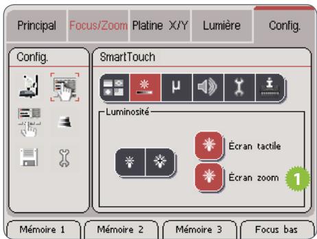 LEICA SMARTTOUCH - Régler la luminosité de l'écran (suite) - 2