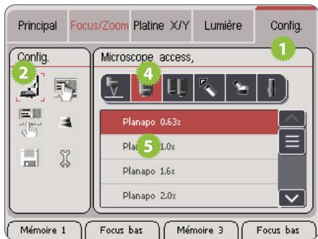 LEICA SMARTTOUCH - Enregistrement du premier objectif - 1