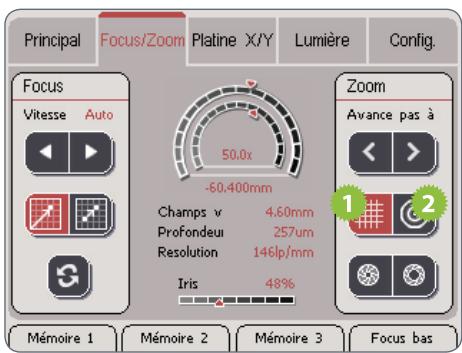 LEICA SMARTTOUCH - Commuter entre mesurer et champ visuel - 1