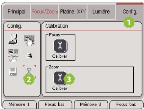 LEICA SMARTTOUCH - Calibration du zoom - 1