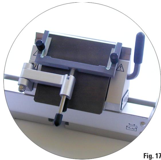 LEICA KNIFE HOLDER CN - Fonctionnement de l'appareil - 4