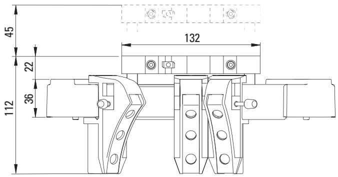 LEICA LED3000 NVI@LED5000 RL - Leica LED5000 MCI : dimensions - 1