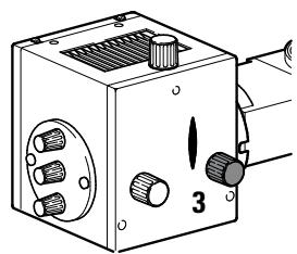 LEICA MZ 10 F - Lors de l'ajustement, ne pas projeter longtemps l'image réfléchie de l'arc électrique sur les electrodes. risque d'explosion à la surchauffe! - 1