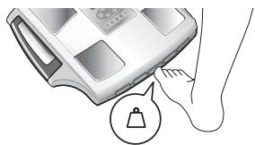 TANITA BC 545 - Programmation du mode INVITE - 2
