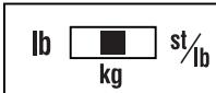 TANITA BC 545 - SWITCHING THE WEIGHT MODE - 2