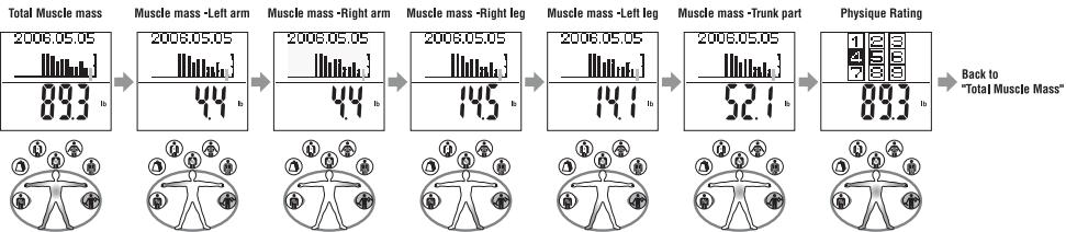 TANITA BC 545 - Muscle Mass: - 1