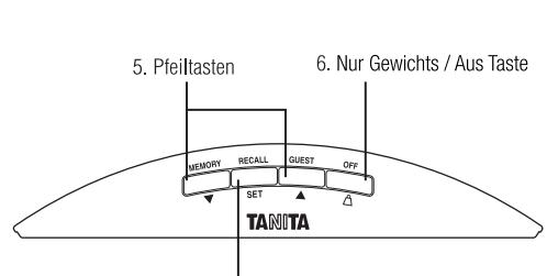TANITA BC 570 - MERKMALE UND FUNKTIONEN - 1