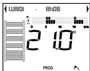 THERMOR ALLURE DIGITAL ETROIT - Comment activer la programmation du CYCLE douche? - 1