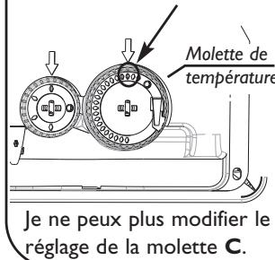 THERMOR AMADEUS EVOLUTION - Verrouiller la molette de temperature - 3