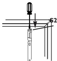 THERMOR AMADEUS EVOLUTION - UNLOCKING THE PANEL HEATER'S HANGING FRAME - 4