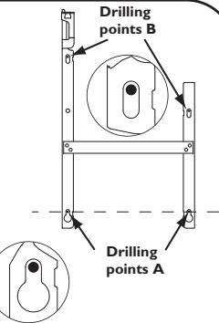 THERMOR AMADEUS EVOLUTION - FIXING THE HANGING FRAME TO THE WALL - 4