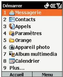 ORANGE SPV C500 - configurer votre compte e-mail automatiquement - 1