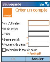 ORANGE SPV C500 - sauvegarder et restaurer vos informations personnelles - 1