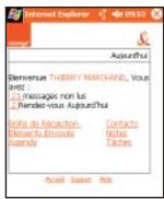 ORANGE SPV C500 - II - si vous entreprises dispose d'une messagerie Microsoft Exchange ou Lotus Domino,CHOISSEZ la solution Orange bureau - 1