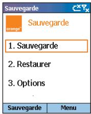 ORANGE SPV C500 - effectuer une sauvegarde - 1