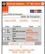 ORANGE SPV C500 - lire et répondre à vos messages - 1