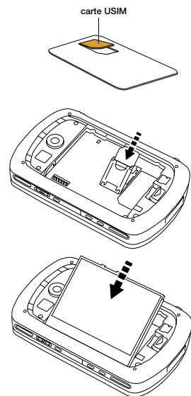 ORANGE SPV M5000 - insérer la carte mémoire - 1