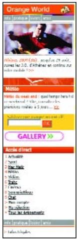 ORANGE SPV M5000 - Orange World et Orange World Video - 1