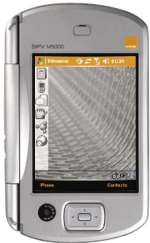 ORANGE SPV M5000 - explorer les menus - 1