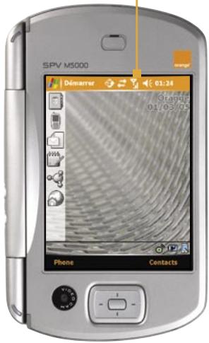 ORANGE SPV M5000 - aligner l'écran - 1